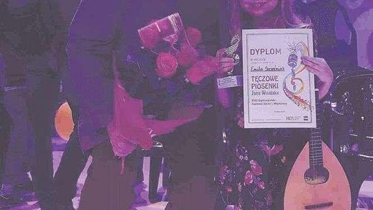 Tęczowy sukces Emilki z Łukowa