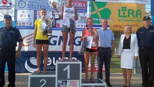 Tej policjantce nie uciekniesz. Sierżant Woszczek najszybsza w mistrzostwach policji