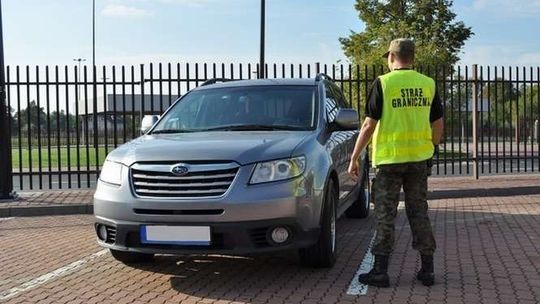 Terespol: Kradzione subaru, warte 60 tys. zł zatrzymane na granicy