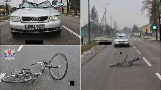 Terespol: Potrącenie rowerzysty. 73-latek nie żyje