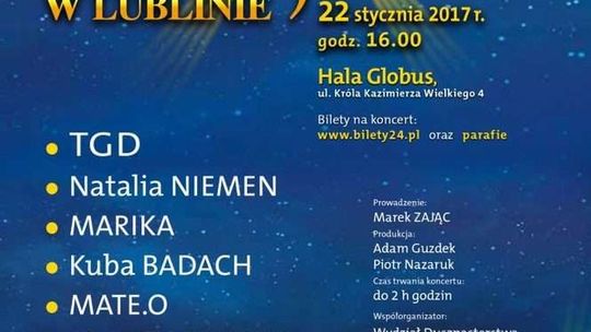 TGD, Natalia Niemen, Kuba Badach na koncercie Betlejem w Lublinie