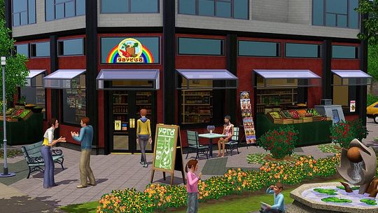 The Sims 3: Miejskie Życie. Biblioteka albo piaskownica