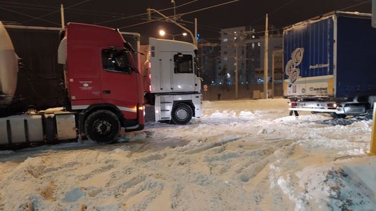 Tiry zablokowały jedną z ważniejszych ulic w Lublinie