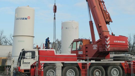 Tlen medyczny dla szpitala tymczasowego w Targach Lublin już jest, łóżka jadą