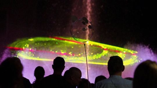 Tłum widzów na premierze pokazu fontann w Lublinie [zdjęcia]