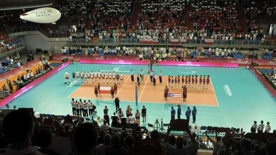 Tłumy kibiców na siatkarskim turnieju w Lublinie