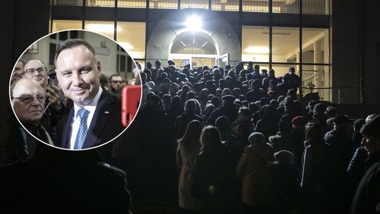 Tłumy na spotkaniu Andrzeja Dudy w Opolu Lubelskim. Prezydent mówił o sędziach, którym "wydaje się, że są bogami"