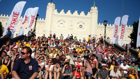 Tłumy oglądały w strefie kibica mecz KMŻ Lublin (zdjęcia)