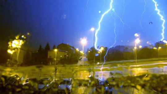 To będzie burzowa noc w woj. lubelskim. Ostrzeżenie pogodowe