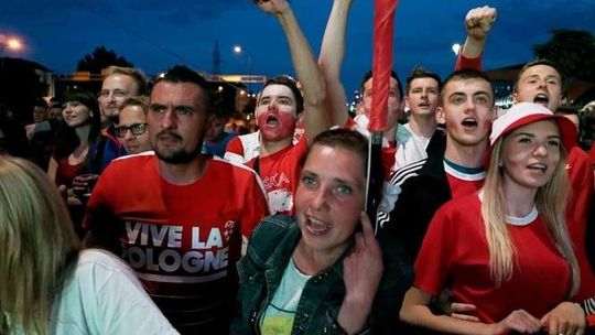 To był mecz dla osób o mocnych nerwach. Polska - Niemcy w strefie kibica w Lublinie