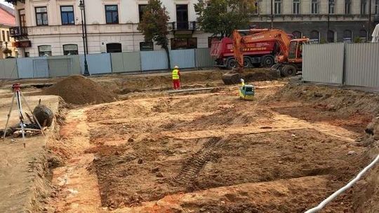 To był najbardziej elegancki hotel w Lublinie. Odkopali mury budynku
