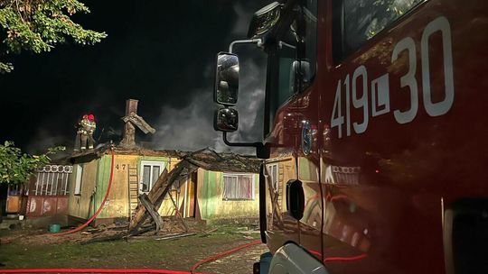 To była chwila i stracili dom. Gmina organizuje zbiórkę dla pogorzelców