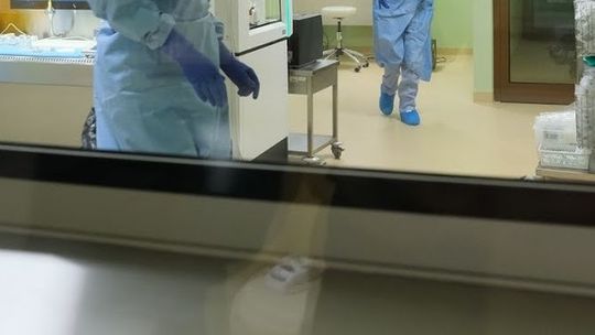 To już ostatni wynik badania na koronowirusa, na który czekali lekarze w Lublinie