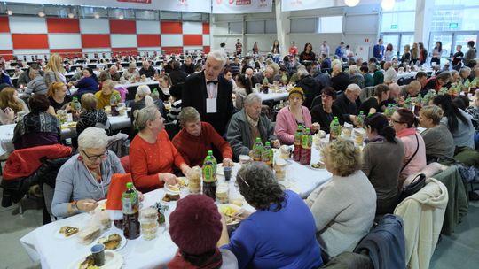 To największa wigilia w mieście. Ponad 500 osób w Targach Lublin [zdjęcia]