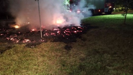 To nie był przypadkowy pożar. Ktoś chciał zepsuć dożynki