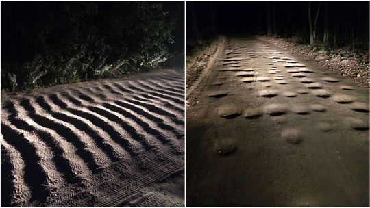 To nie zdjęcia z Księżyca. "To istotny ciąg komunikacyjny dla lokalnej społeczności"