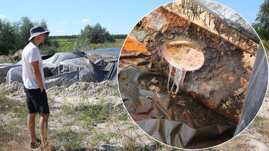 Toksyczne odpady koło Lublina. Koszt likwidacji tej bomby to nawet 250 tys. złotych