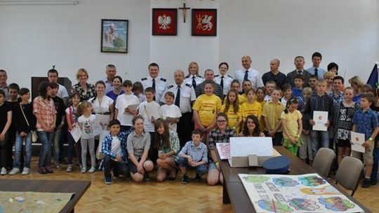 Tomaszów Lubelski: Po policyjnym konkursie dla młodzieży - Justynówka  najlepsza