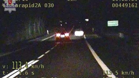 Tomaszów Lubelski: Słowak stracił prawo jazdy za szybką jazdę