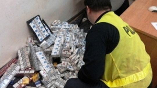 Tomaszów Lubelski: Ukraiński turysta podróżował z torbą wypchaną papierosami