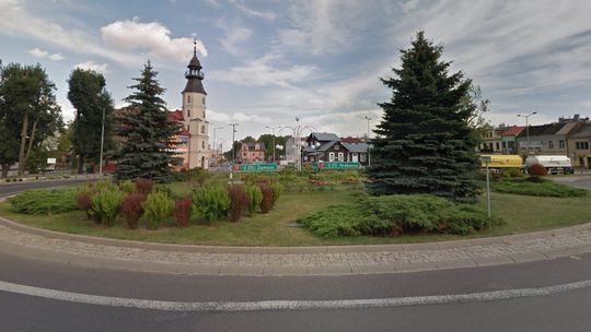 Tomaszów Lubelski: Wjechał w rondo i zaczął uciekać