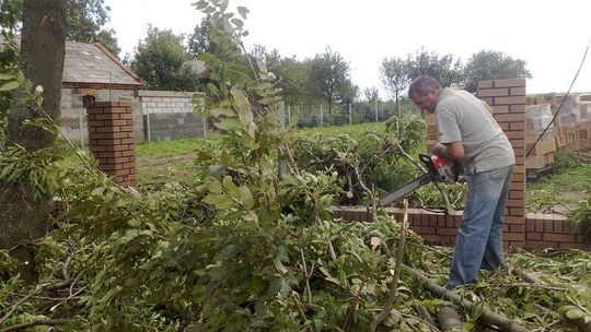 Trąba powietrzna szalała w gminie Cyców