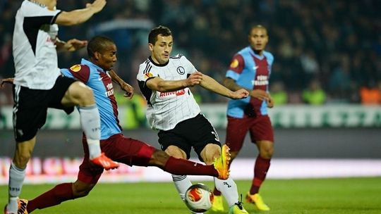 Trabzonspor - Legia 2:0. Trzecia porażka