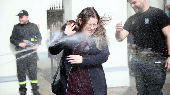 Tradycyjny śmigus-dyngus w Bełżycach 