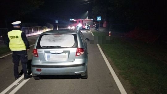 Tragedia na drodze koło Łukowa. Nie żyje rowerzysta