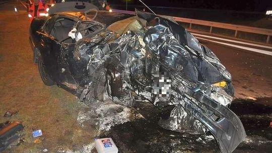 Tragedia na S17, nie żyje 30-latek. Policja sprawdza czy to było samobójstwo