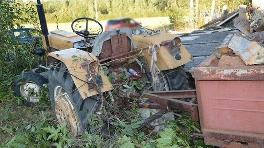 Tragedia podczas rozładunku drewna 