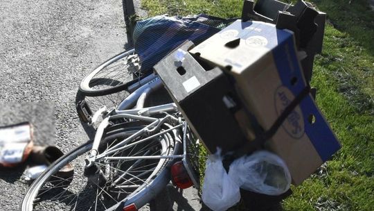 Tragedia w Hrubieszowie. Rowerzysta wjechał wprost pod dostawczaka