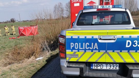Tragedia w powiecie tomaszowskim. Mężczyzna utonął w rowie melioracyjnym