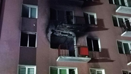 Tragiczny, nocny pożar w Lublinie, nie żyją dwie osoby. "To była bardzo trudna akcja" [zdjęcia]