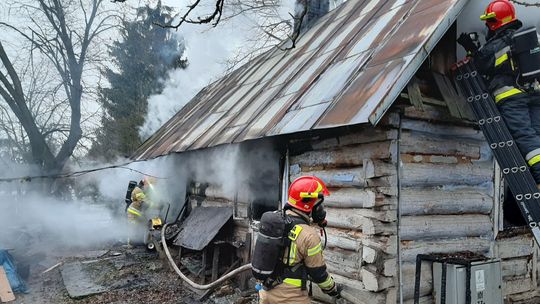 Tragiczny pożar koło Zamościa. Płomienie buchały przez okna i drzwi