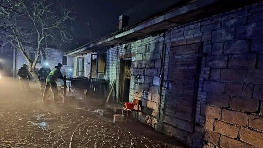 Tragiczny pożar w gminie Niedźwiada. Nie żyje 76-letni mężczyzna 