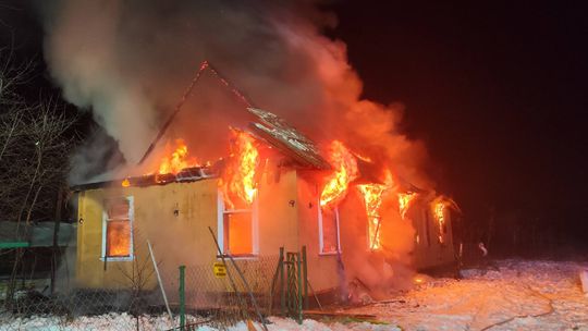 Tragiczny pożar w powiecie włodawskim. Nie żyje 93-letnia kobieta