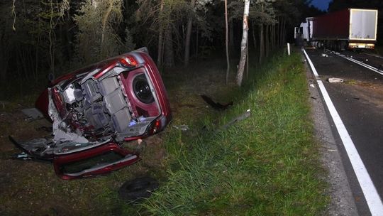 Tragiczny weekend na drogach powiatu bialskiego. W wypadkach zginęły dwie osoby