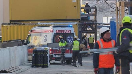 Tragiczny wypadek na budowie w centrum Lublina. Pracownik wpadł do szybu