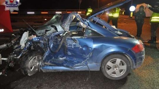 Tragiczny wypadek na obowodnicy Puław. 25-latek nie żyje