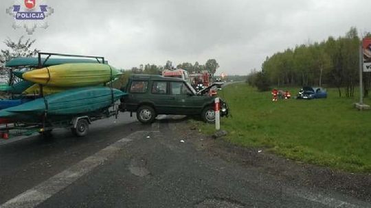 Tragiczny wypadek na obwodnicy Lubartowa. Nie żyje kobieta