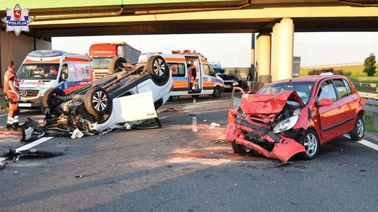 Tragiczny wypadek na obwodnicy Piask. Wjechała pod prąd na S12, pasażerka zmarła w szpitalu