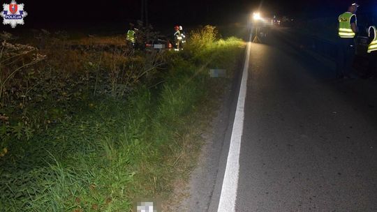 Tragiczny wypadek pod Zamościem. Nie żyje 30-letni mężczyzna