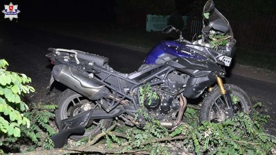 Tragiczny wypadek w Fiukówce. Zginął motocyklista