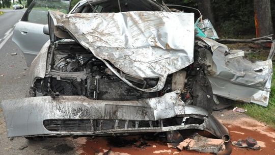Tragiczny wypadek w Kol. Wisznice. Cztery osoby nie żyją (zdjęcia)
