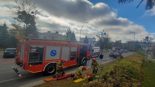 Tragiczny wypadek w Kraśniku. W szpitalu zmarł 44-letni motocyklista