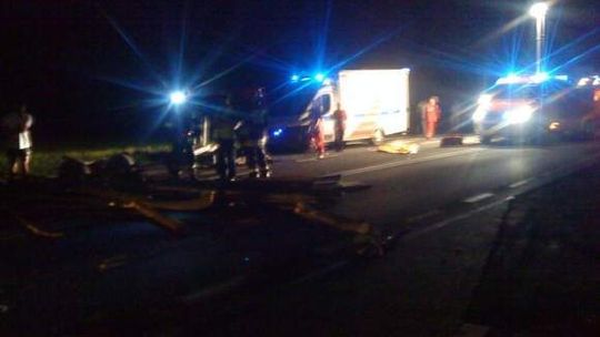 Trasa Radom-Lublin: Koń przeżył, woźnica zginął