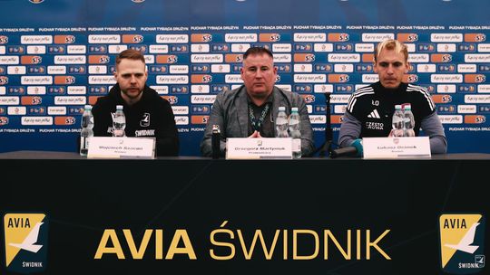 Trener Avii Świdnik po meczu z Rakowem: Możemy chodzić z podniesioną głową