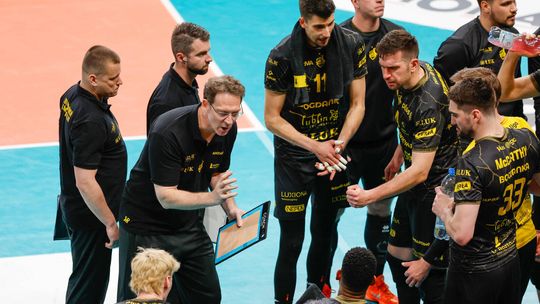 Trener Bogdanki LUK Lublin miał powód do radości podczas Gali PLS