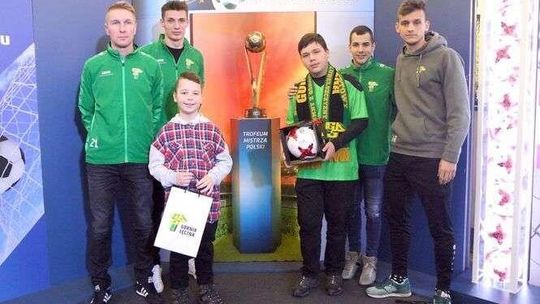 Trofeum Mistrza Polski odwiedziło Lublin
